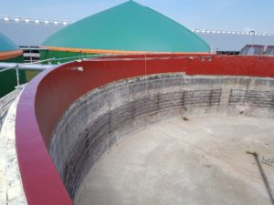 Biogaasimahuti remont