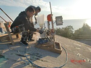 Vesilennukite angaaride kuplite injekteerimine