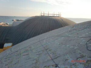 Vesilennukite angaaride kuplite injekteerimine