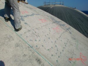 Vesilennukite angaaride kuplite injekteerimine